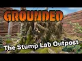 Grounded Exploring the Stump Lab Outpost to unlock the Mighty Jewel Recipe