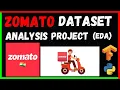 Zomato Bangalore Restaurants EDA Data Cleaning Visualization Python Pandas Seaborn