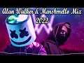 ♫ Alan Walker \u0026 Marshmello Mix 2022 ♫ | Best popular remix Songs | EDM,Bass Boosted Songs