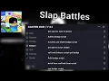 Slap Battles New Gaster Hub Gui V 0 1 Script In Comments