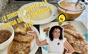 VLOG- SOPA CREMA, TORTITAS DE NOPALES Y SALSA ROJA