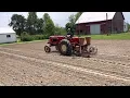 Allis Chalmers D15 with 2 row planter