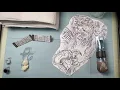 Zeus tattoo Time lapse
