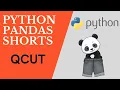 QCut Explained Python Pandas Shorts