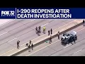 I-290 in Cook County reopens after death investigation draws FBI bomb squad response