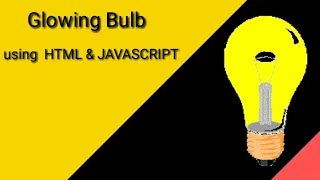 How to make ON OFF Bulb using HTML JAVASCRIPT