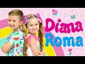 Diana e Roma se divertindo no Warner Bros. World Amusement Park Abu Dhabi