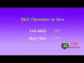 Types of Operator in Java Java Operators Part 2