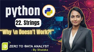 Python Strings Tutorial Escape Characters n t Concatenation len Function Explained