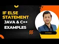 If Else Statement In Programming JAVA Example Lecture 9