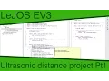 LeJOS EV3 Ep22 - Ultrasonic distance project Pt1