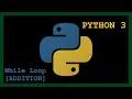 Python With Pycharm - Adding to the While Loop