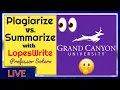 Download Lagu Plagiarize versus Summarize with LopesWrite | A Plagiarism Checker at Grand Canyon University