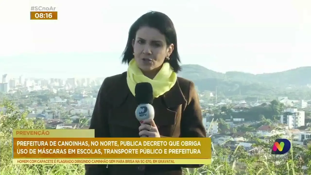 Prefeitura de Canoinhas publica decreto que obriga uso de máscaras
