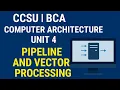 CCSU BCA Computer Architecture Unit 4 Pipeline Vector Processing Complete Explanation