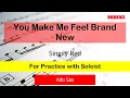 Lagu You Make Me Feel Brand New : Simply Red : Alto Sax Playalong for Practice with Soloist