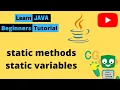 Static Method In Java Static Keyword PART - 2
