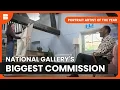Morag Ka Paints Sir Lenny Henry Portrait Unveiling Portrait Artist of the Year
