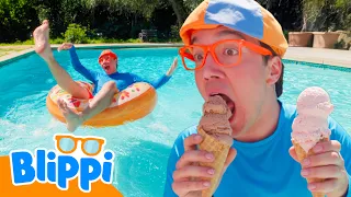 Last Days of Summer! | Blippi Songs 🎶| Educational Songs For Kids