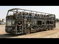 Lagu Restoring Completely Burned Hyundai 70-seat double-decker Bus for ONLY $1000