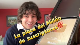 La placa del millón de suscriptores | Gabo Alvarez 