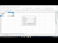 Goal Seek in Libre Office Calc