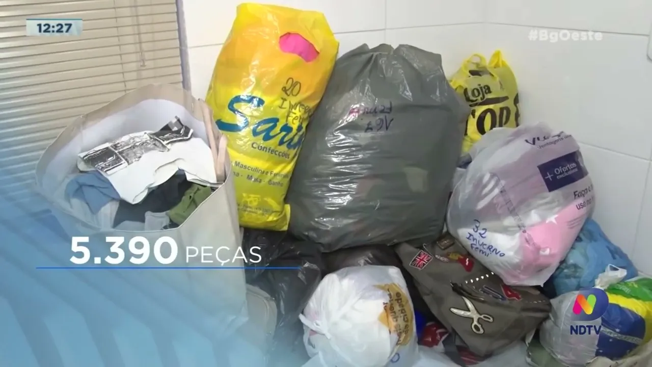 Campanha do Agasalho do Grupo ND aquecendo o coração dos catarinenses