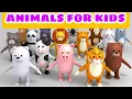 Download Lagu Animals for Kids| Learn Animals Names for Kids |Animal pictures For Toddlers and Babies in English