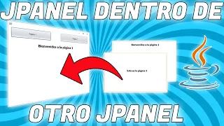 JPanel inside another JPanel Java JFrame