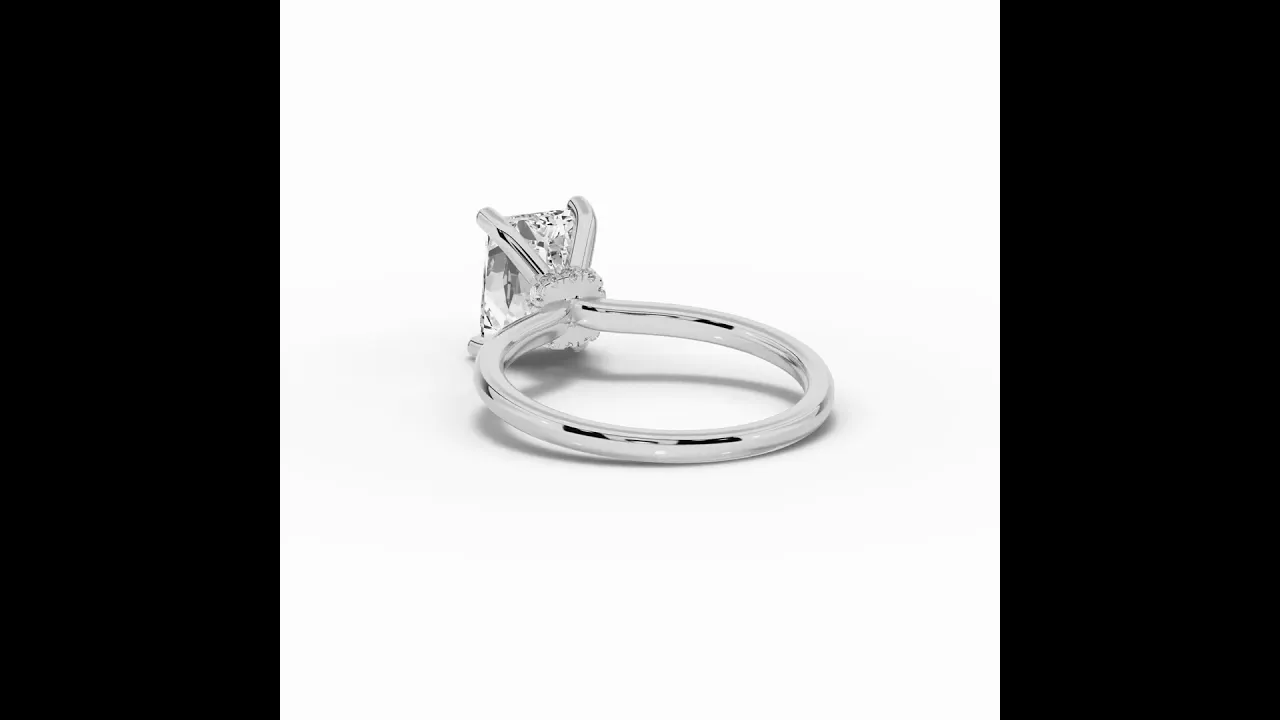 Radiant Tiara Glow Solitaire
