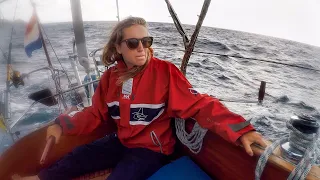 TINY BOAT ADVENTURES: Chased out of the anchorage! [Ep 68]