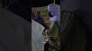 قعدة تقرابت الحاج بركة فولاني من زيارة سيدي عومر أوقروت      دندنها