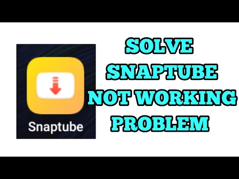 Download MP3 Why Snaptube is Not Working Problem Solved 2023