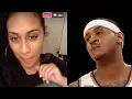 Carmelo Anthony s Mistress Baby MAMA Goes ON IG Live To Give A Message To HATERS