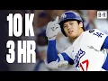Shohei Ohtani Hits 3 Home Runs Throws 10 Strikeouts in NLCS Game 4 2025 MLB Postseason
