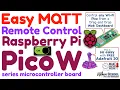 Web Dashboard Remote Control Pico W - NeoPixel toggle with MQTT and Adafruit IO Pico School