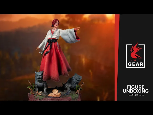 CD PROJEKT RED GEAR | Triss the Kannagi Statue Unboxing