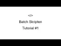 Tutorial Keylogger Batch Skripten BatchSkript