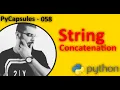 Python String Concatenation - 1