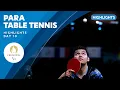 🏓 Para Table Tennis Highlights | Day 10 | Paris 2024 Paralympic Games
