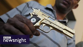 the hunt for gaddafis golden gun full film bbc newsnight