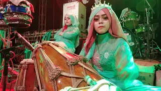 kidung wahyu kolosebo cover by miljay kendang jaipong cewek