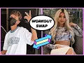 Masc Femme Lesbians Swap Workout Routines
