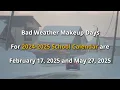Dr Maika s Parent Message Dates to remember for the 24-25 school calendar