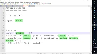 Reverse An Integer Java Interview Easy Approach