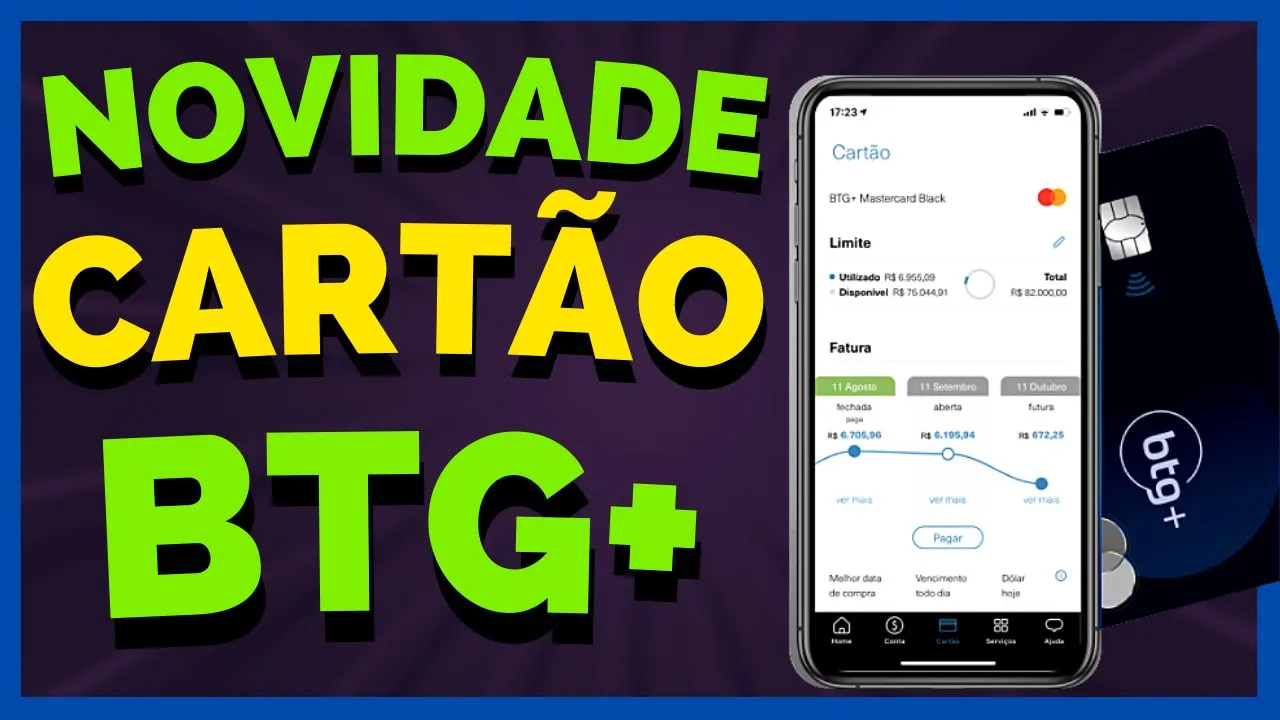 ????URGENTE - GRANDE NOVIDADE NO CARTÃO BTGMAIS AUMENTO DE LIMITE