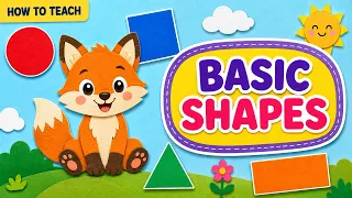 How to Teach Basic Shapes | Preschool Math | Have Fun Teaching