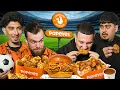 British Footballers try Popeyes for the first time