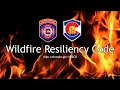 DFPC Fire Talks Wildfire Resiliency Code Board