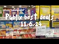 Best deals at Publix 11-6-24 10 off on your total purchase for veterans Publix deals this week